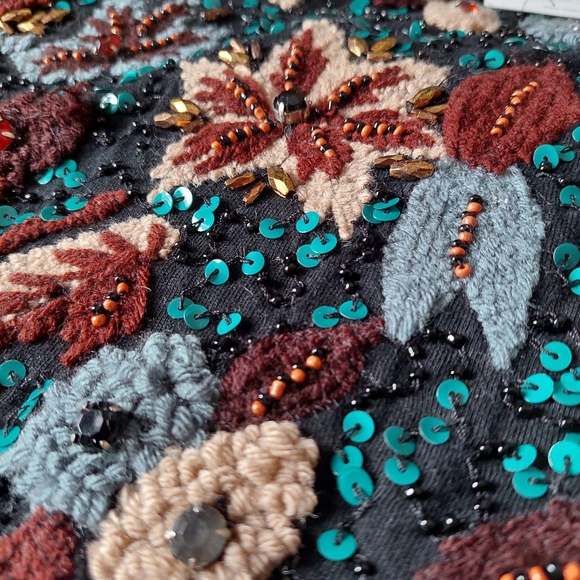 BNWT! Zara limited edition  Embroidered  sweater - Picture 6 of 7